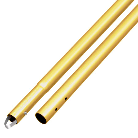 Kraft CC289SG - 6 Ft. Aluminum Swaged Button Handle (Gold)