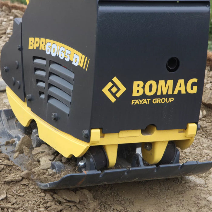 BOMAG BPR 60/65 Diesel Reversible Plate Compactor – High-Performance with Stoneguard (Rental)