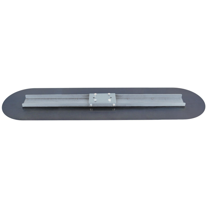 Kraft CC750-01 – 48" x 12" Big "D" Round End Blue Steel Bull Float (Without Bracket)