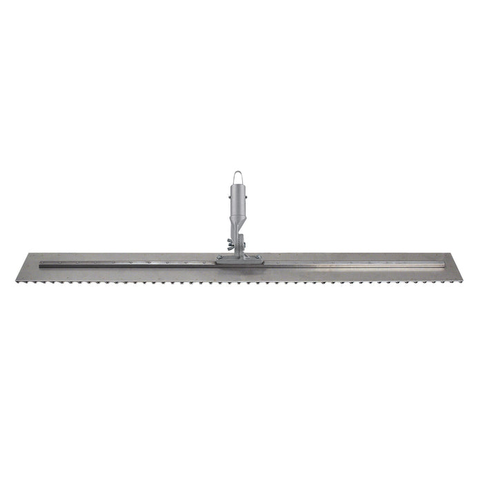 Kraft CC875BT – 24" x 5" Multi-Trac Fresno Trowel with 3/4" Groove Spacing (Button Bracket)