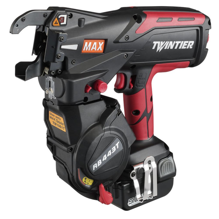Max RB443T – TwinTier Rebar Tying Tool (#7 x #7)