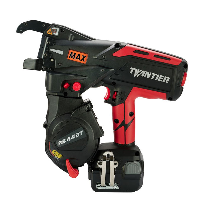 Max RB443T – TwinTier Rebar Tying Tool (#7 x #7)