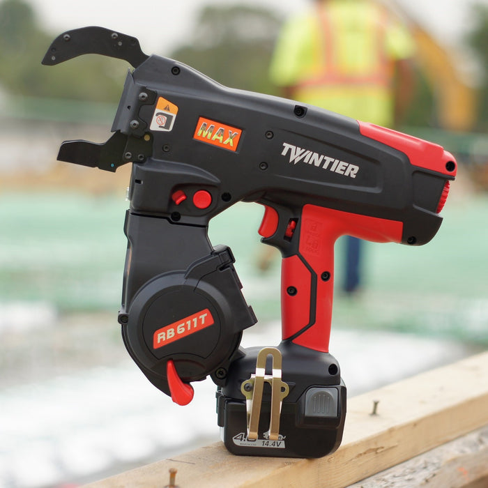 Max RB611T – TwinTier Rebar Tying Tool (#9 x #10)