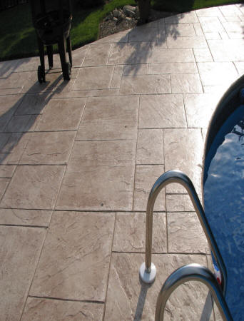 York Stone Concrete Stamp View