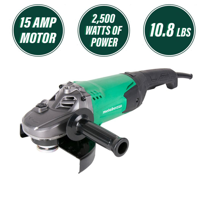Metabo HPT G18STM – 7" Angle Grinder