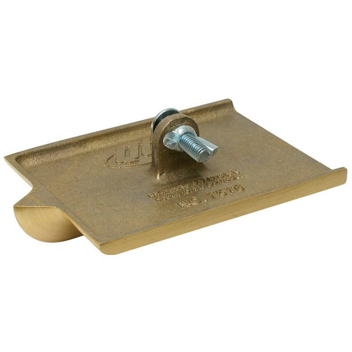 Marshalltown 8304 – 6" x 4-1/2" Bronze Walking Groover