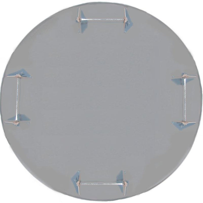 Marshalltown PAN46SC-4C-P – 46" Power Trowel Pan with 4 Safety Clips (Flat, Painted)