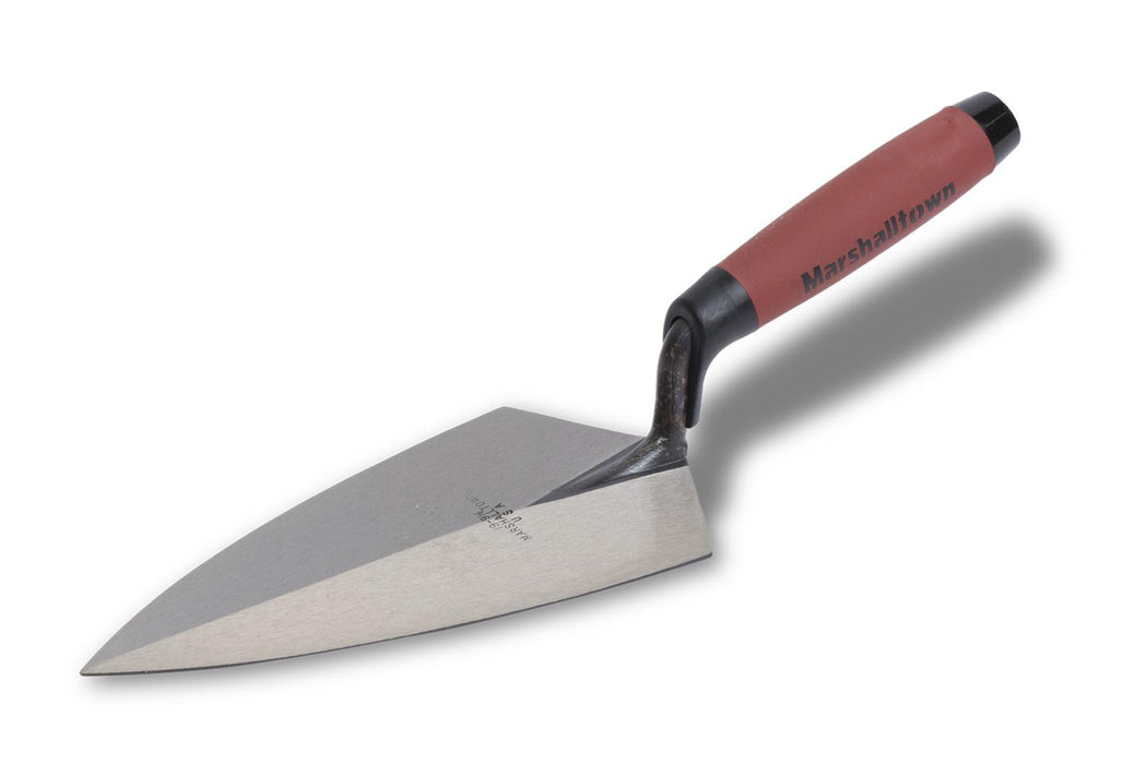 Marshalltown 19 10FG – 10" Brick Trowel, Philadelphia Pattern (DuraSoft Handle)