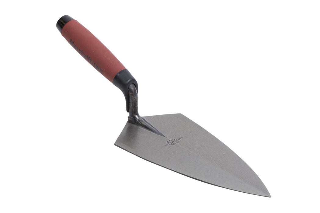Marshalltown 19 10FG – 10" Brick Trowel, Philadelphia Pattern (DuraSoft Handle)