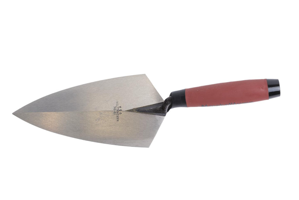 Marshalltown 19 10FG – 10" Brick Trowel, Philadelphia Pattern (DuraSoft Handle)