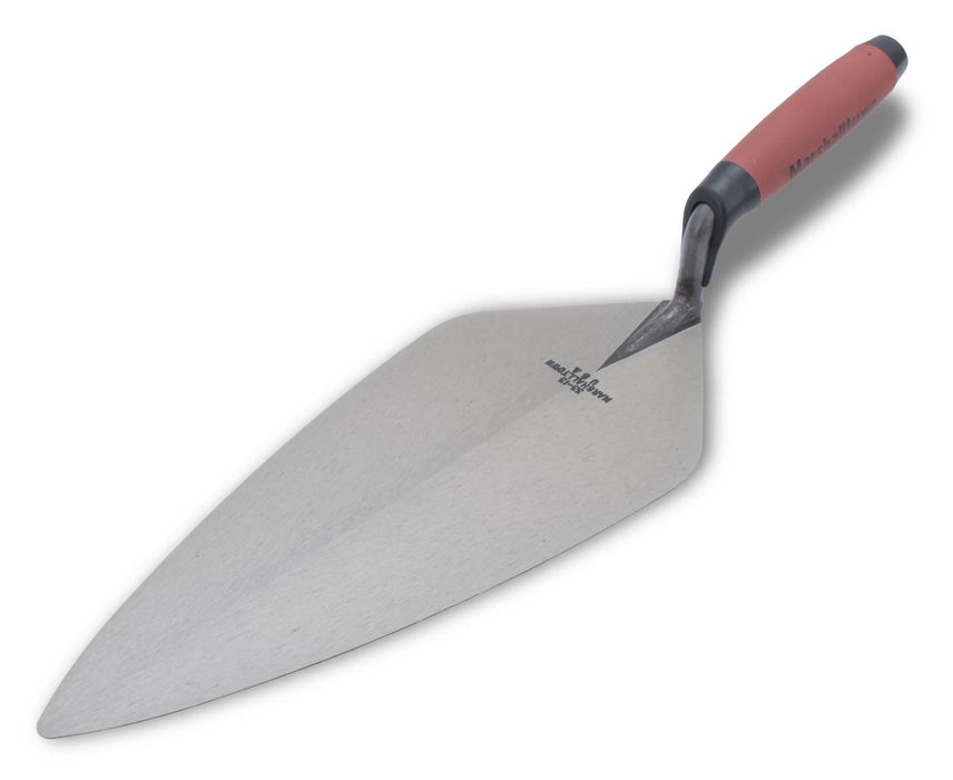 Marshalltown 33 13FG – 13" Brick Trowel, London Pattern (DuraSoft Handle)
