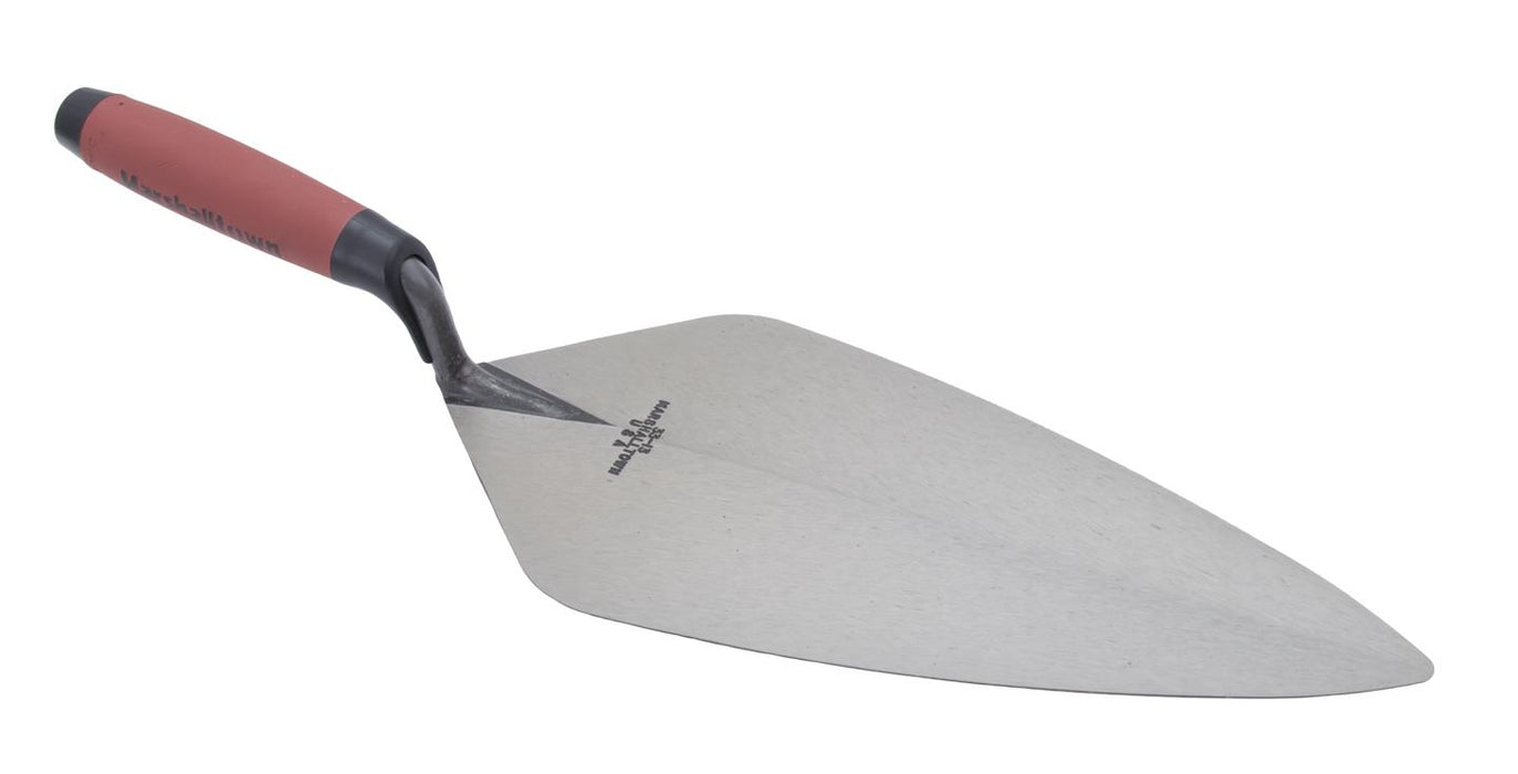 Marshalltown 33 13FG – 13" Brick Trowel, London Pattern (DuraSoft Handle)