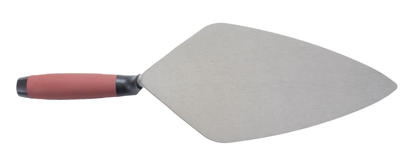 Marshalltown 33 13FG – 13" Brick Trowel, London Pattern (DuraSoft Handle)