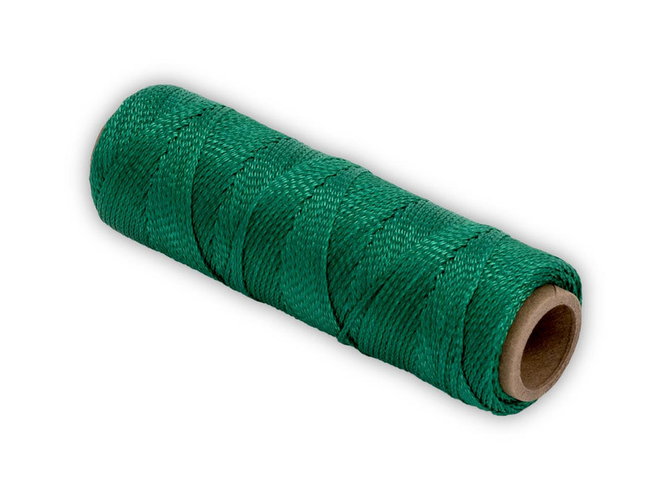 Marshalltown 626 – Braided Nylon Mason's Line, 500' Green, Size 18, 6" Core