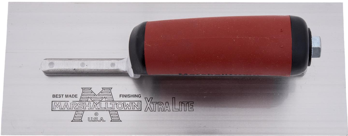 Marshalltown MXS55D – 10" x 4" Finishing Trowel with Curved DuraSoft Handle