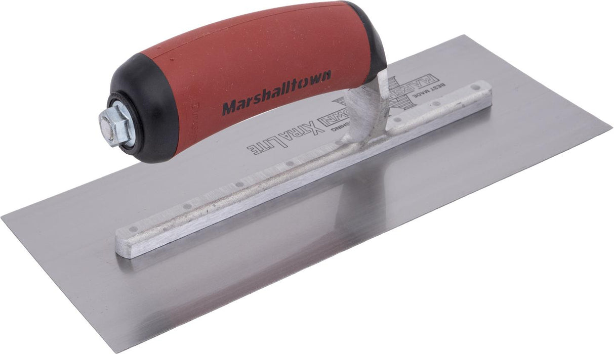 Marshalltown MXS55D – 10" x 4" Finishing Trowel with Curved DuraSoft Handle