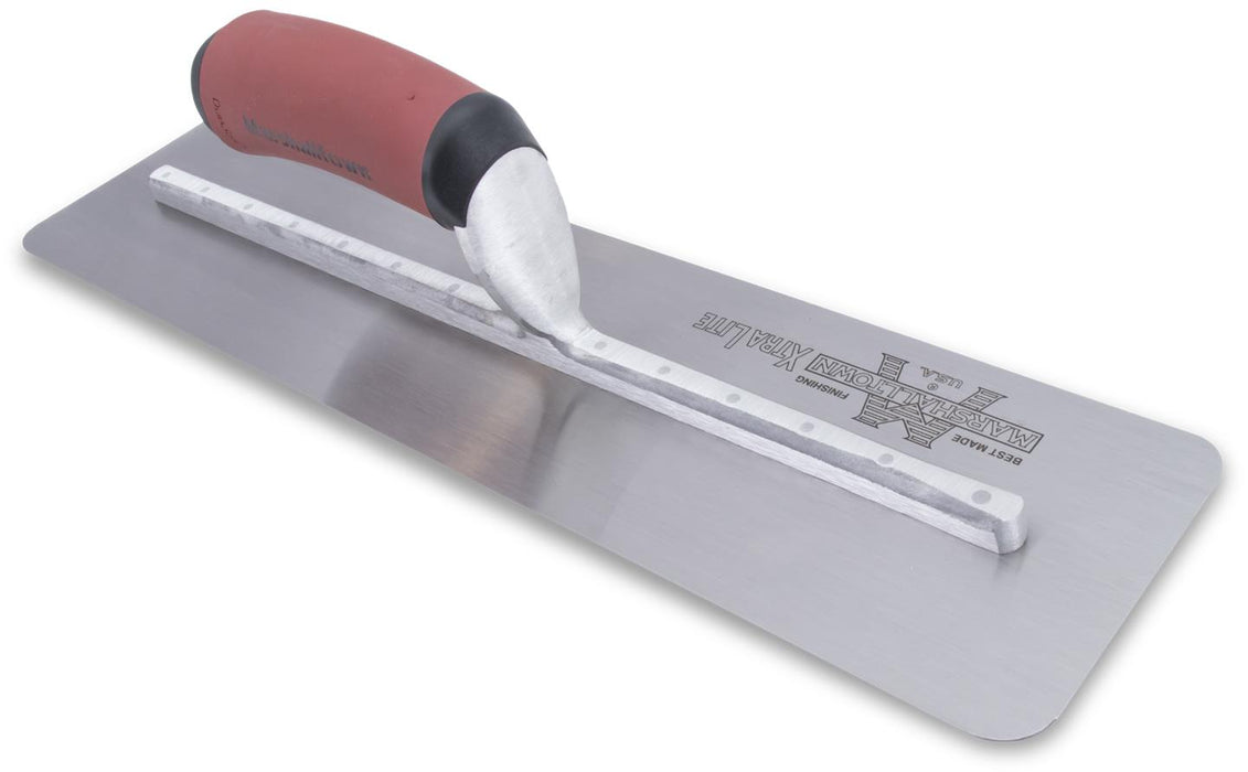 Marshalltown ST14D – 14" x 4" Curved Trowel (DuraSoft Handle)