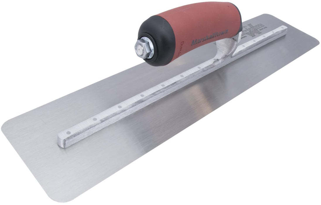 Marshalltown ST14D – 14" x 4" Curved Trowel (DuraSoft Handle)