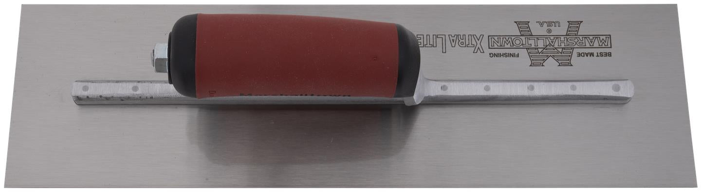 Marshalltown MXS145D – 14" x 5" Finishing Trowel with Curved DuraSoft Handle