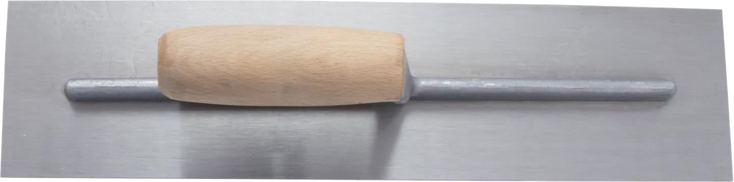 Marshalltown 999S – 16" x 4" Finishing Trowel with Curved Wood Handle