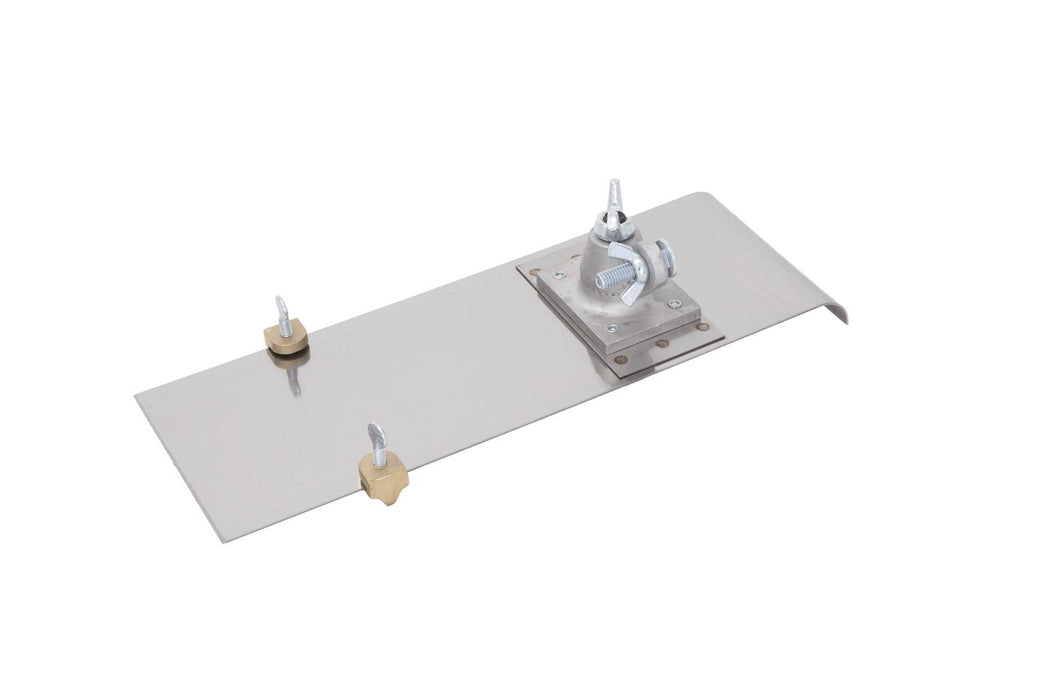 Marshalltown 3491W – 14" x 5" Stainless Steel Walking Edger with Adjustable Groover (3/8" R, 3/4" L, 3/4" D Bit)