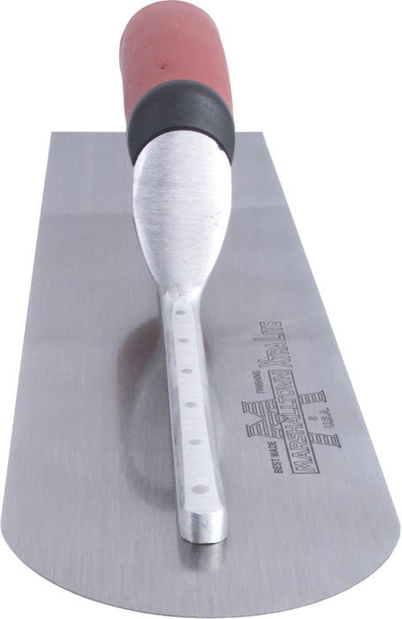 Marshalltown MXS20RED – 20" x 4" Finishing Trowel, Round Front with Curved DuraSoft Handle
