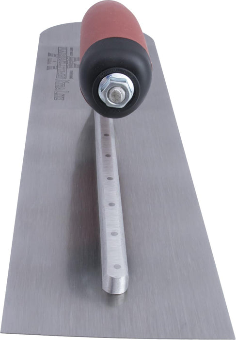 Marshalltown MXS205RD – 20" x 5" Finishing Trowel, Round Front with Curved DuraSoft Handle