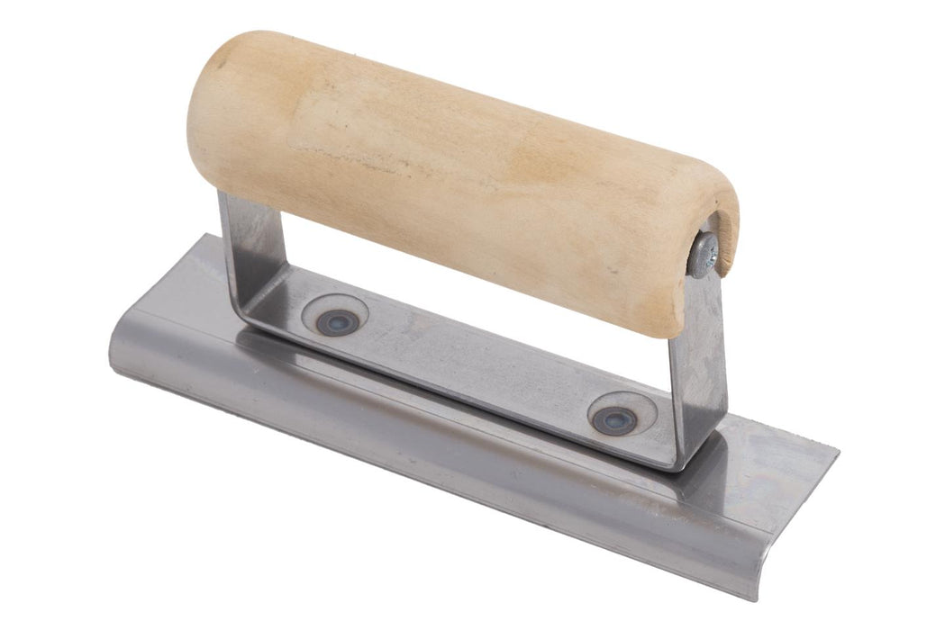 Marshalltown CE502S – 6" x 2 1/2" Stainless Steel Hand Edger (QLT Series)