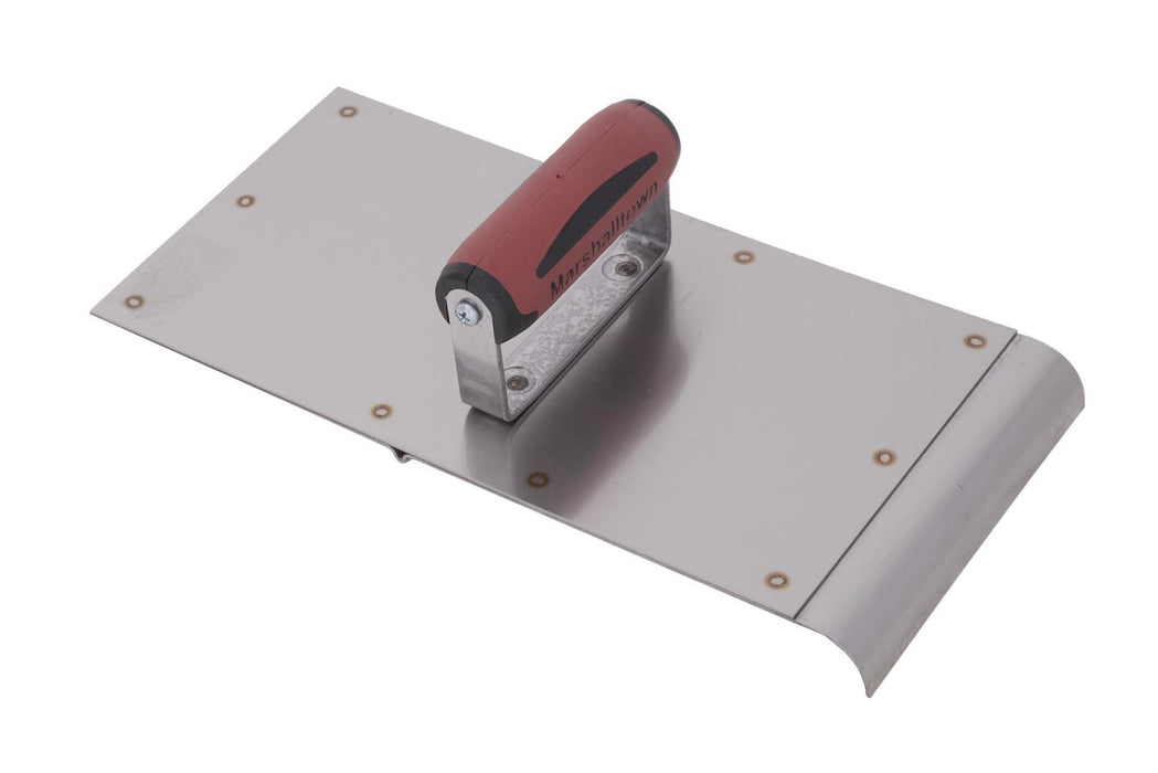 Marshalltown 3881SD-70 – 6" x 10" Stainless Steel Hand Edger/Groover (3/4" R, 1/4" Groove)