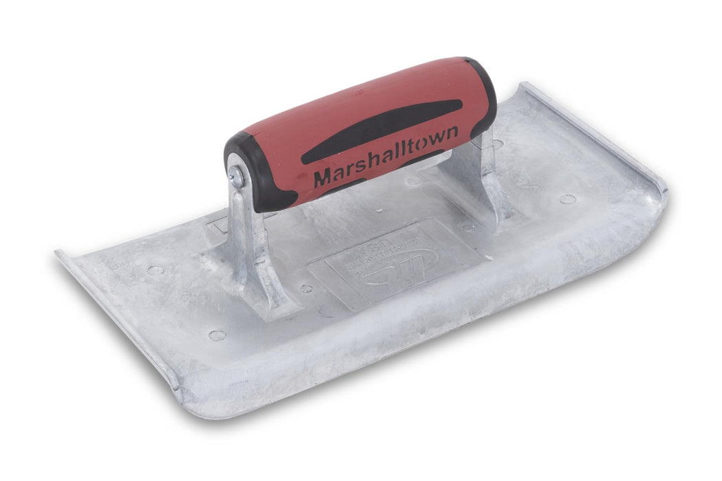Marshalltown 4002D – 9" x 4" Zinc Edger (DuraSoft Handle, 1/4" R, 5/8" L)