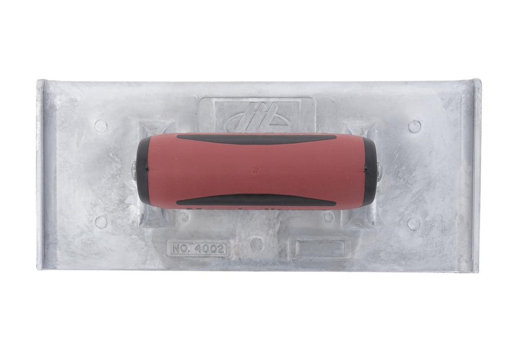 Marshalltown 4002D – 9" x 4" Zinc Edger (DuraSoft Handle, 1/4" R, 5/8" L)