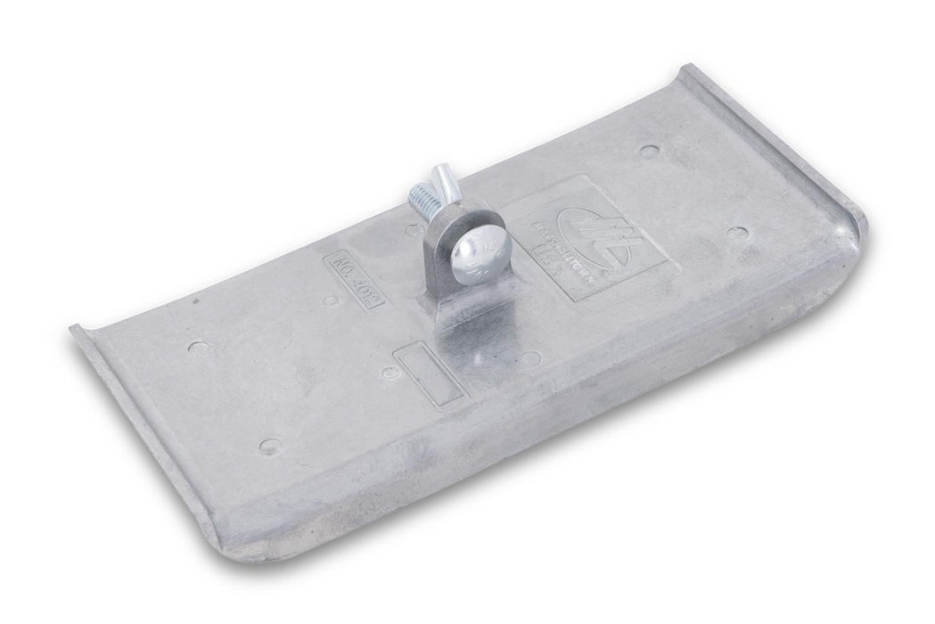 Marshalltown 4012 – 9" x 4" Zinc Walking Edger (1/4" R, 5/8" L)