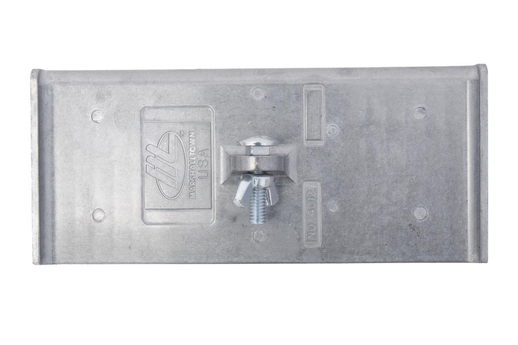 Marshalltown 4012 – 9" x 4" Zinc Walking Edger (1/4" R, 5/8" L)