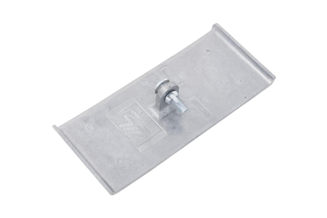 Marshalltown 4012 – 9" x 4" Zinc Walking Edger (1/4" R, 5/8" L)