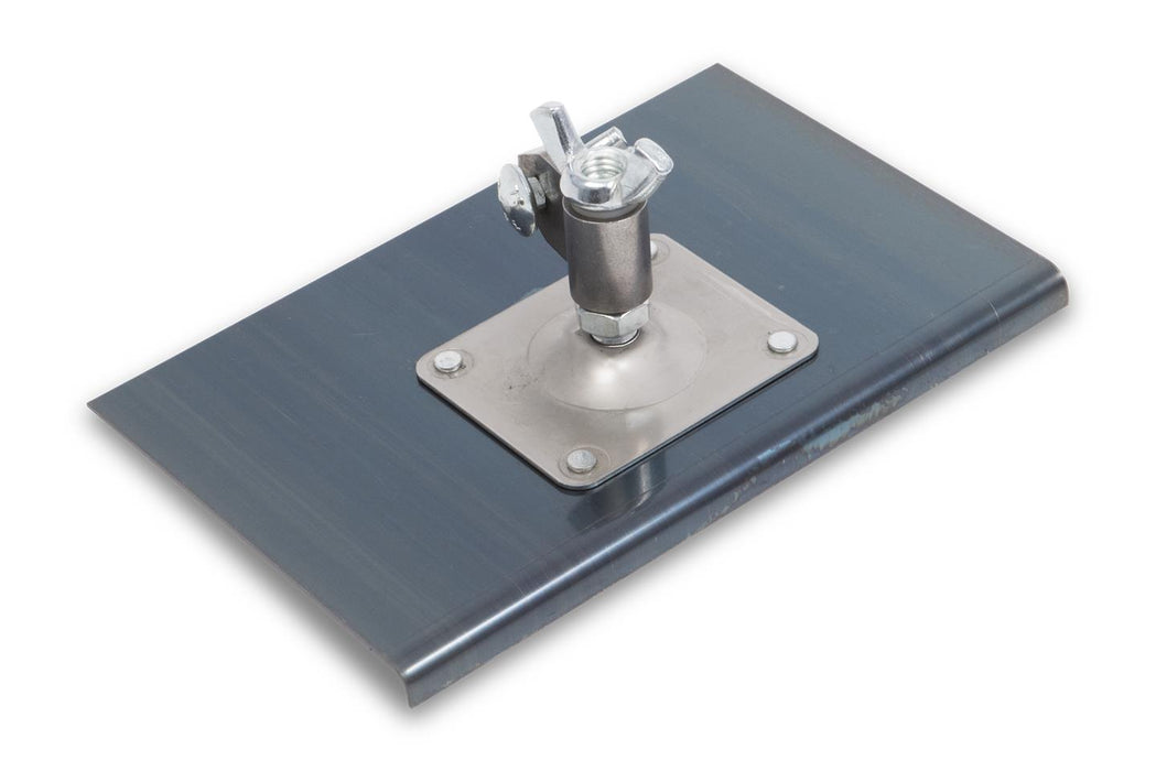 Marshalltown 124B – 9" x 6" Blue Steel Edger (3/8" Radius, 1/2" Lip)