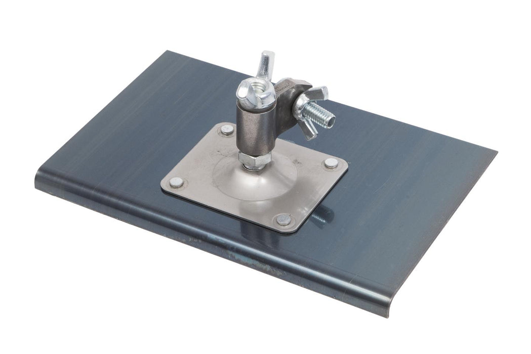 Marshalltown 124B – 9" x 6" Blue Steel Edger (3/8" Radius, 1/2" Lip)