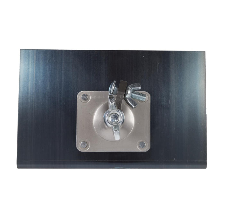 Marshalltown 124B – 9" x 6" Blue Steel Edger (3/8" Radius, 1/2" Lip)