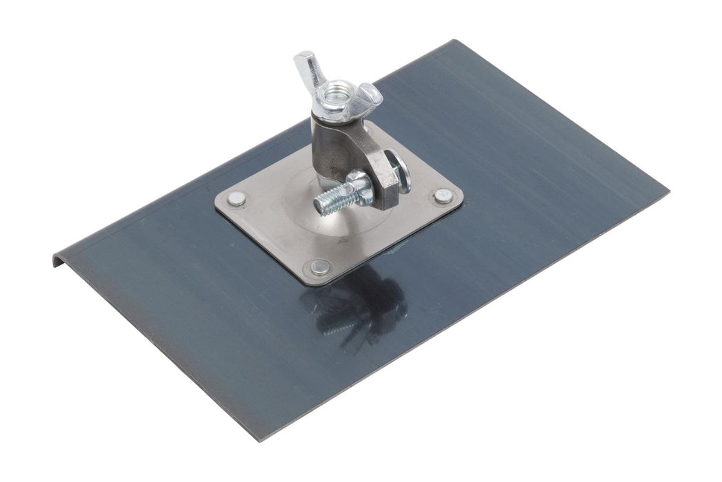 Marshalltown 124B – 9" x 6" Blue Steel Edger (3/8" Radius, 1/2" Lip)