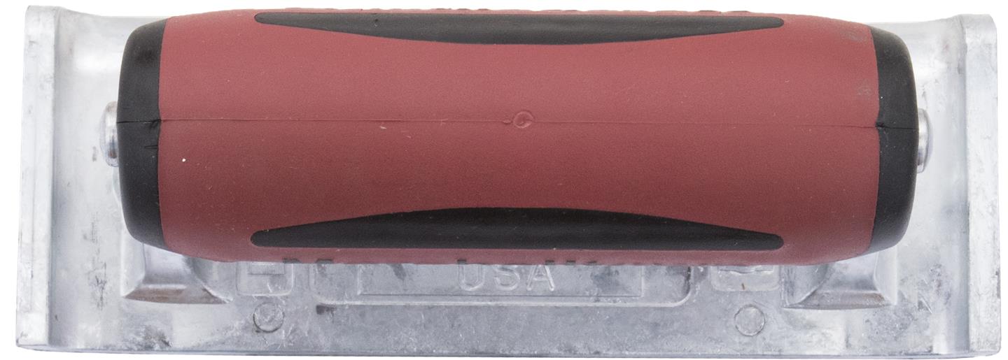 Marshalltown 4154D – 6" x 2 3/16" Zinc Hand Edger (1/4" R, 5/8" L, DuraSoft Handle)