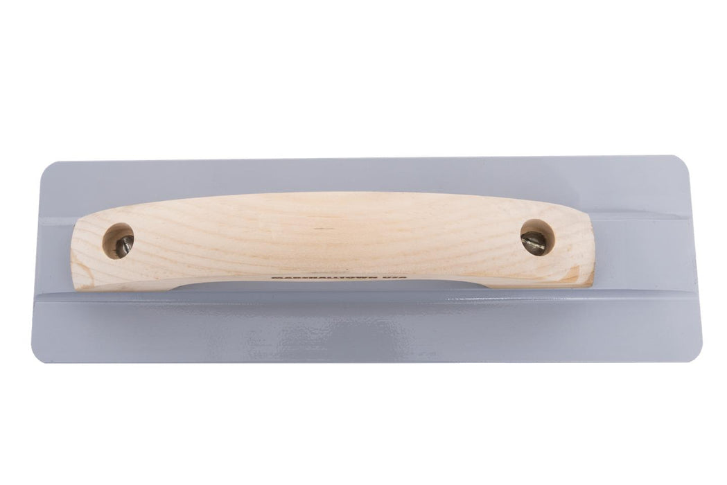 Marshalltown 734LRW – 12" x 3-3/4" “The Hog” Magnesium Float with Large Round Wood Handle