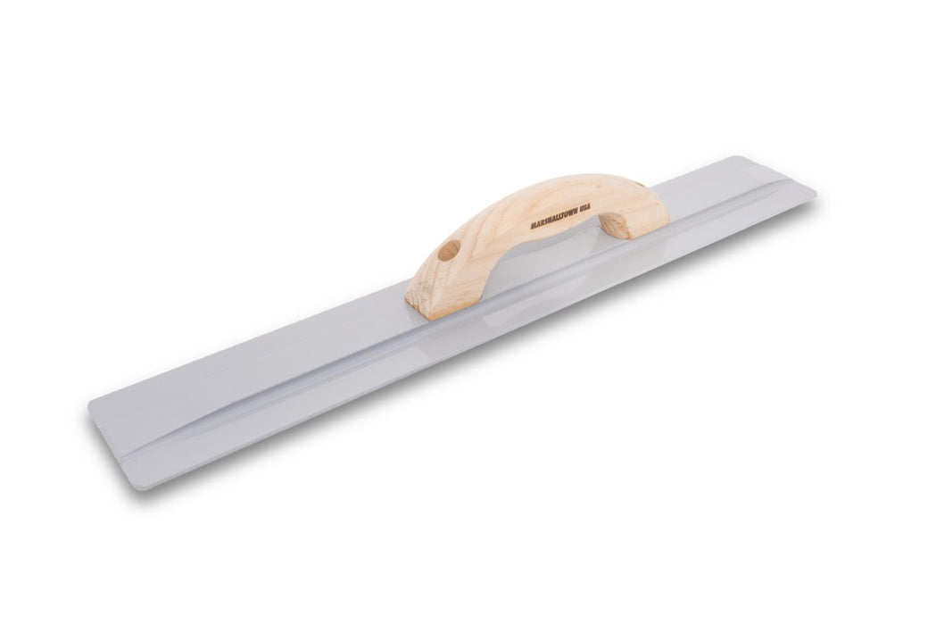 Marshalltown 740LRW – 20" x 3-3/4" “The Hog” Magnesium Float with Large Round Wood Handle