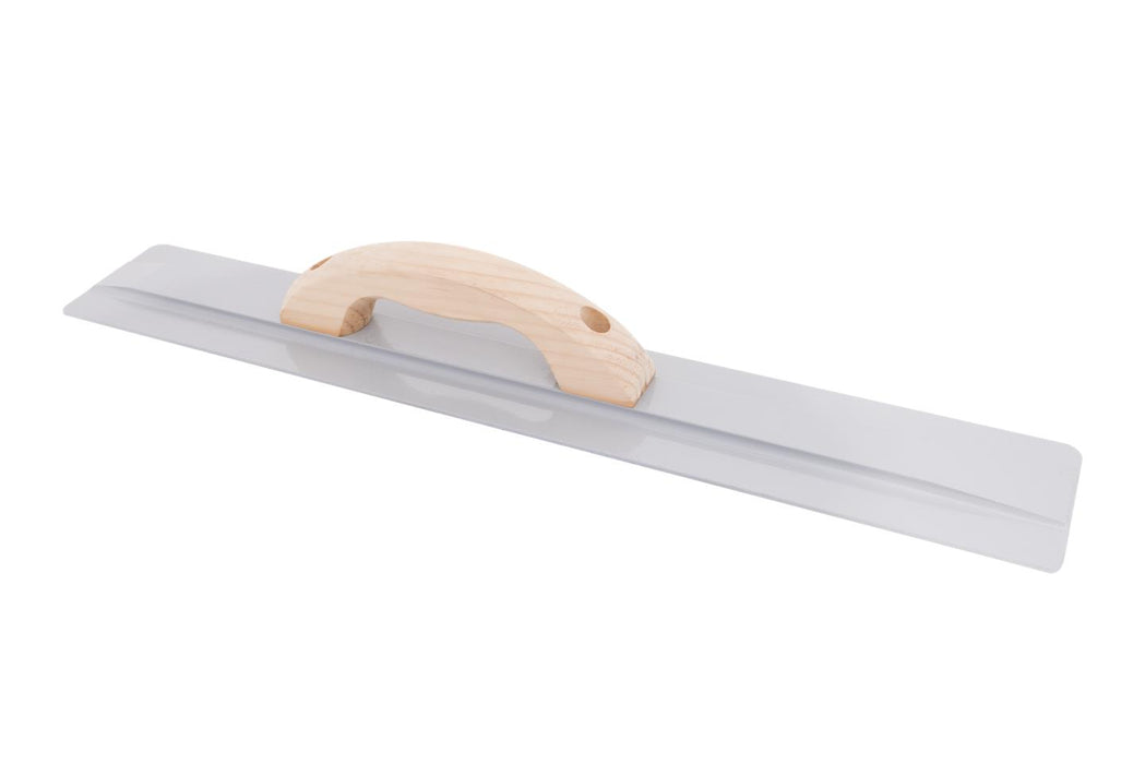 Marshalltown 742LRW – 24" x 3-3/4" “The Hog” Magnesium Float with Large Round Wood Handle