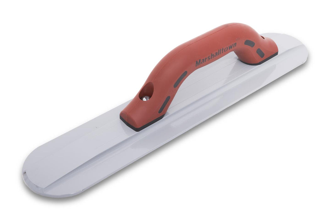 Marshalltown 143D – 16" x 3 1/8" Round End Magnesium Float (DuraSoft Handle)