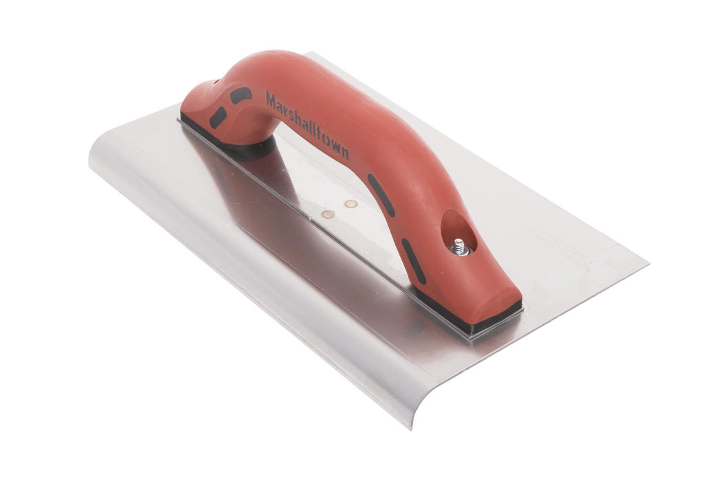 Marshalltown 130SS – 10" x 6" Stainless Steel Edger (3/8" Radius, 1/2" Lip)