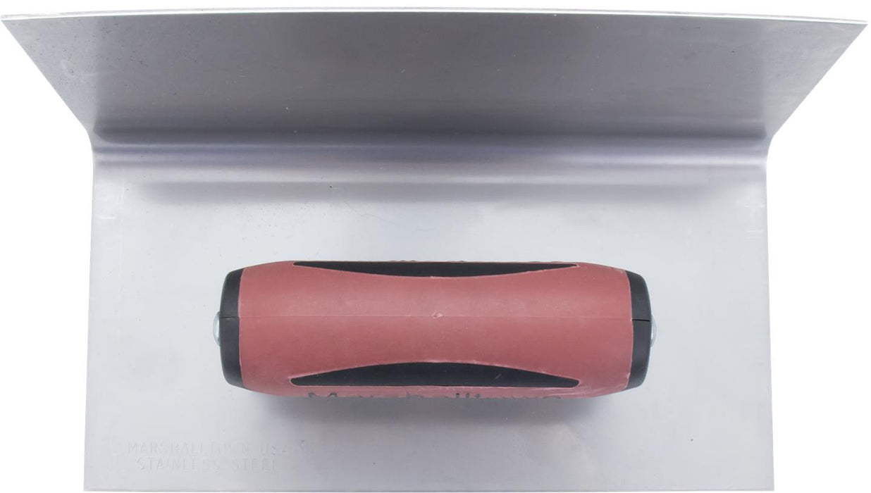 Marshalltown 170SSD – 8" x 4" Stainless Steel Outside Step Tool (DuraSoft Handle)