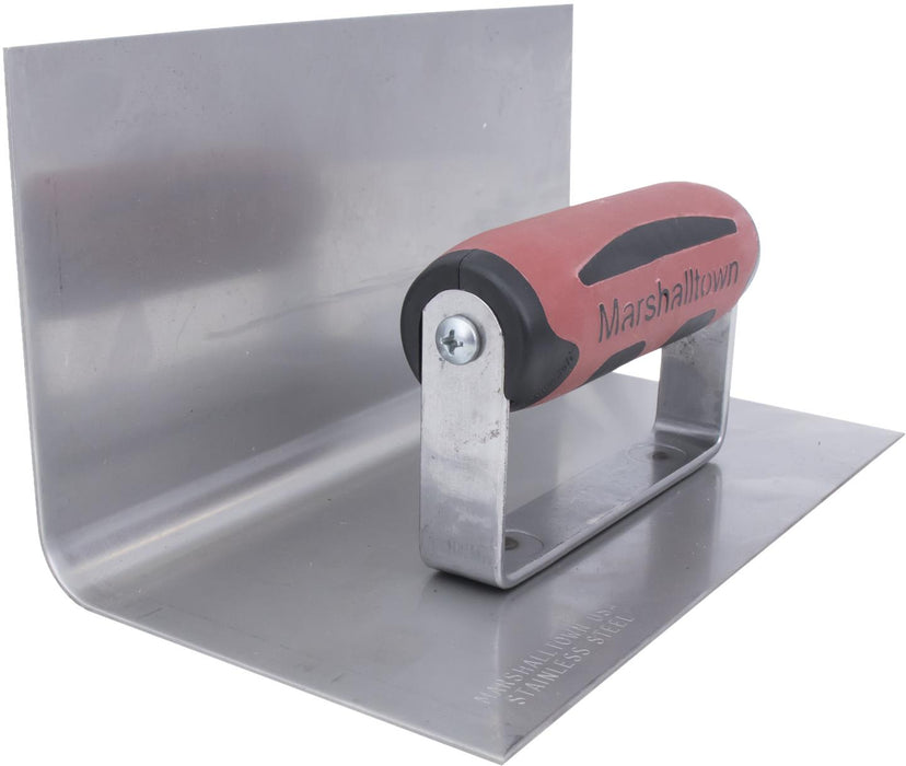 Marshalltown 170SSD – 8" x 4" Stainless Steel Outside Step Tool (DuraSoft Handle)