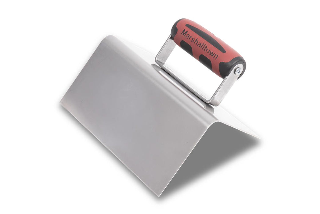 Marshalltown 171SSD – 8" x 4" x 4" 90° Stainless Steel Outside Step Tool (DuraSoft Handle)