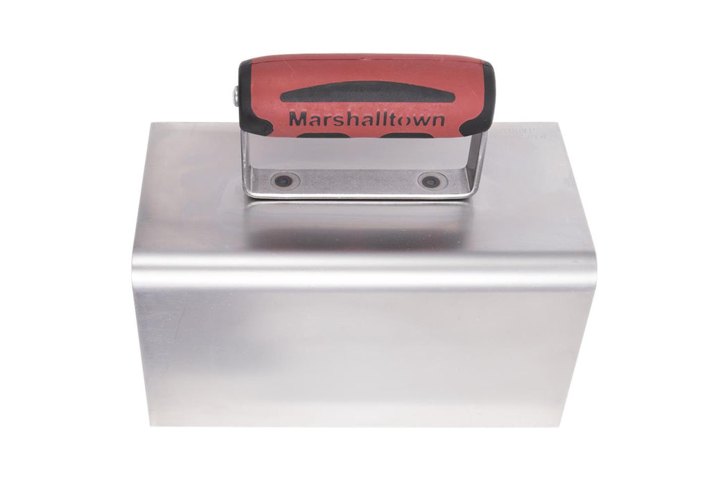 Marshalltown 171SSD – 8" x 4" x 4" 90° Stainless Steel Outside Step Tool (DuraSoft Handle)