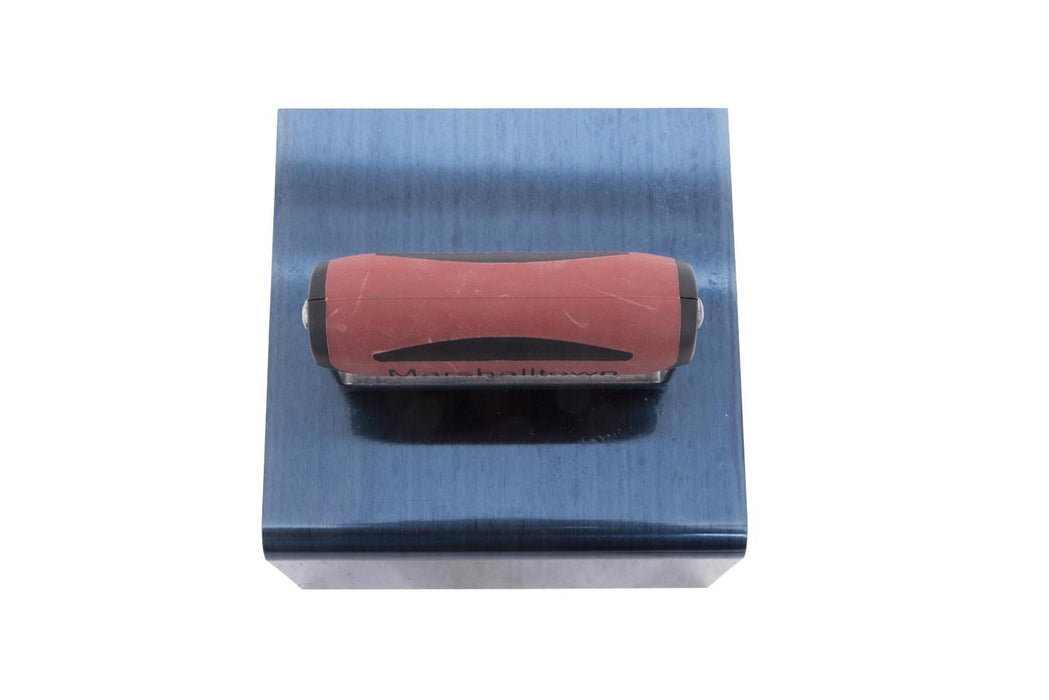 Marshalltown 175BD – 6" x 6" x 3" Bronze Outside Step Tool (1/2" Radius, DuraSoft Handle)