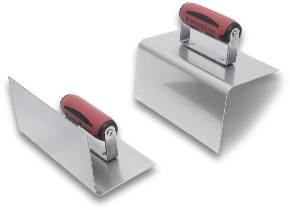 Marshalltown 172SSD – 8" x 4" x 4" 90° Stainless Steel Step Tool Set (DuraSoft Handle)